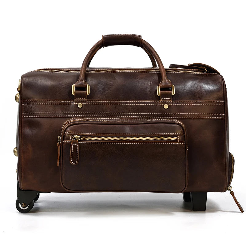 Sac de voyage homme à roulettes