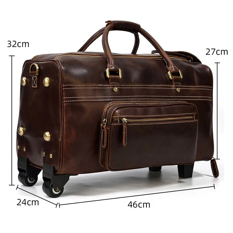 Sac de voyage homme roulette