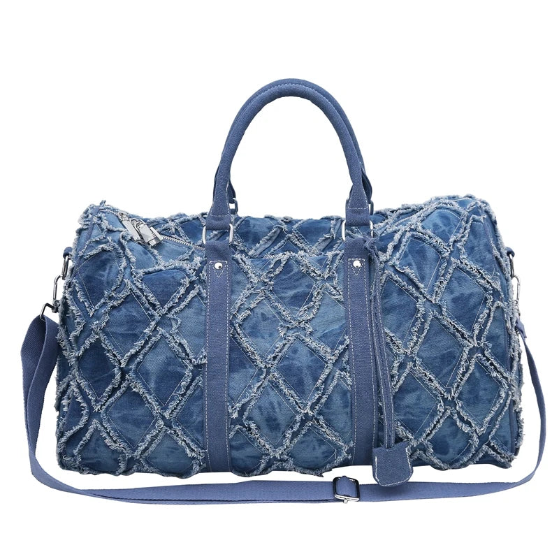 Sac voyage denim