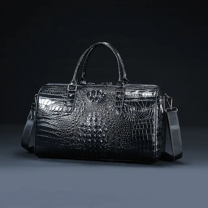 Sac voyage crocodile