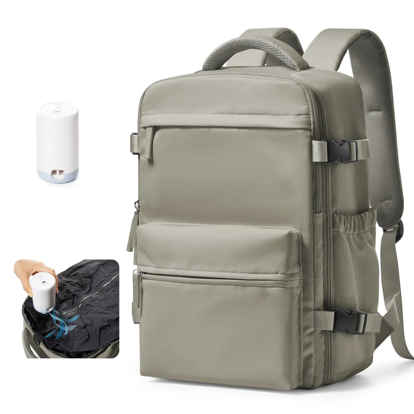 Sac a dos de voyage sous vide