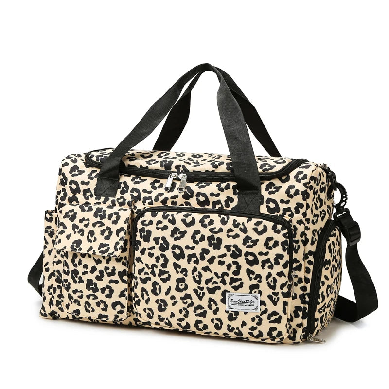 Sac de voyage léopard