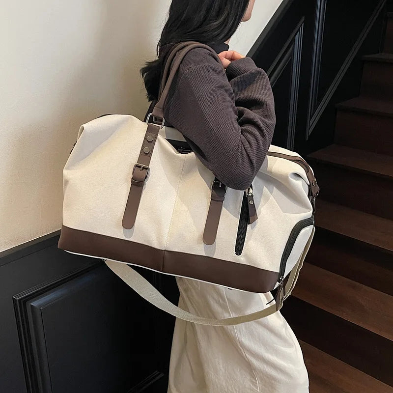 Sac de voyage en toile femme