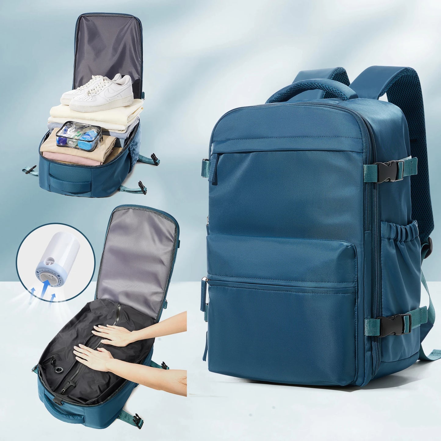 Sac à dos voyage aspirateur