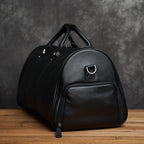 Sac de voyage cuir avec compartiment chaussures