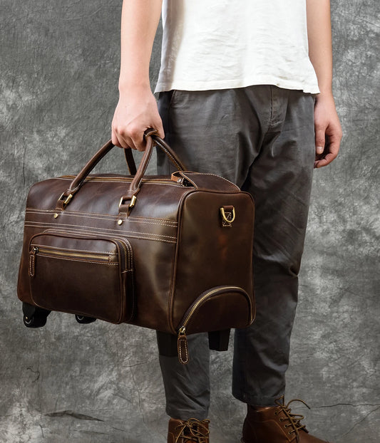 Sac de voyage homme à roulettes