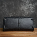 Sac de voyage cuir avec compartiment chaussures
