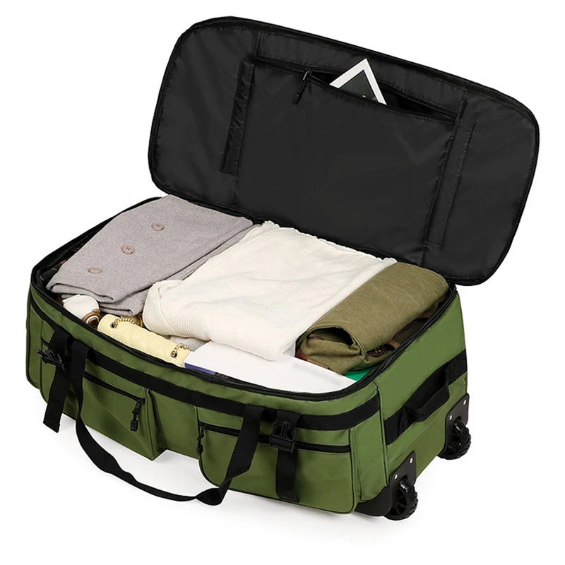 Sac de voyage homme vert