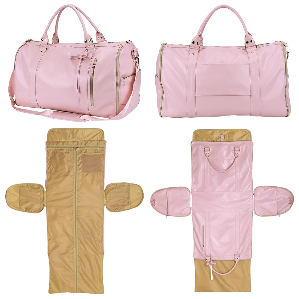 Sac de voyage femme rose