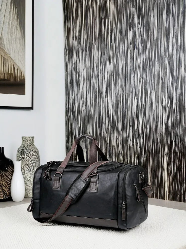Sac de voyage homme simili cuir