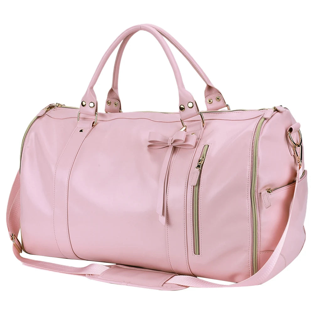 Sac de voyage femme rose