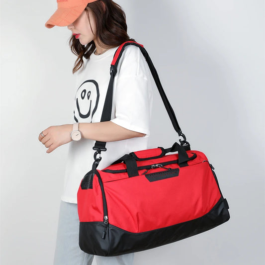 Sac de voyage rouge