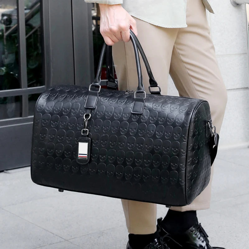 Sac de voyage tete de mort