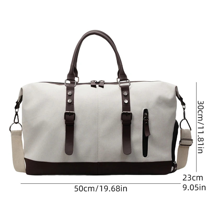 Sac de voyage en toile femme