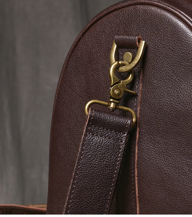 Sac de voyage homme noir cuir