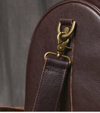 Sac de voyage homme noir cuir