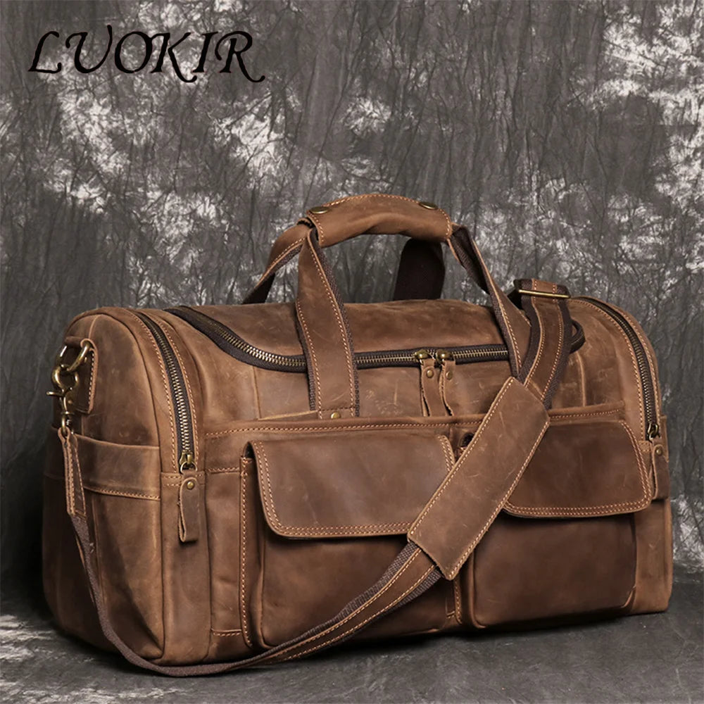 Sac voyage weekend homme cuir
