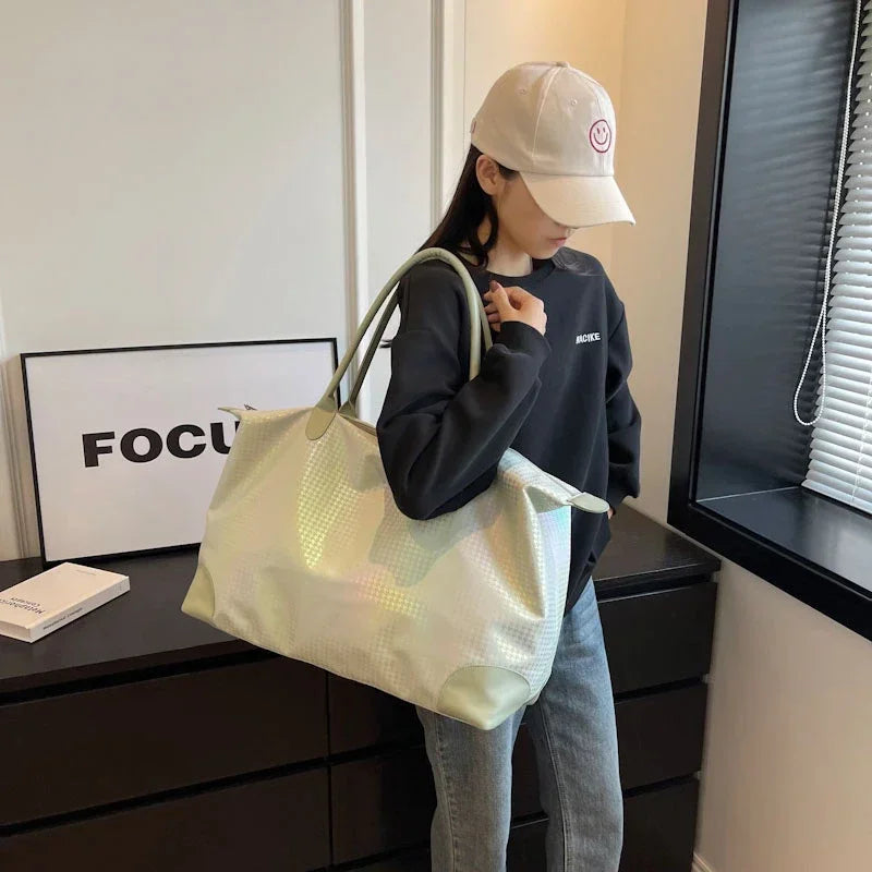 Sac de voyage femme blanc