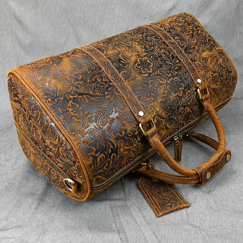 Sac de voyage vintage cuir