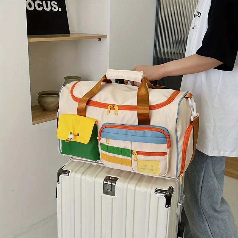 Sac de voyage femme coloré