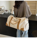 Sac de voyage femme tissu