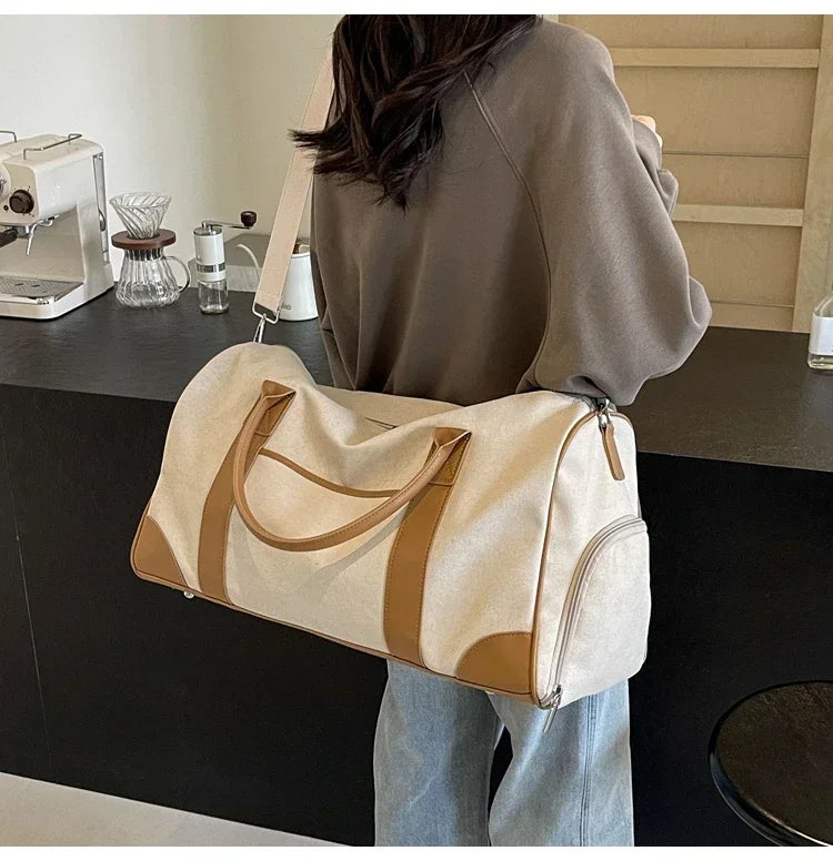 Sac de voyage femme tissu