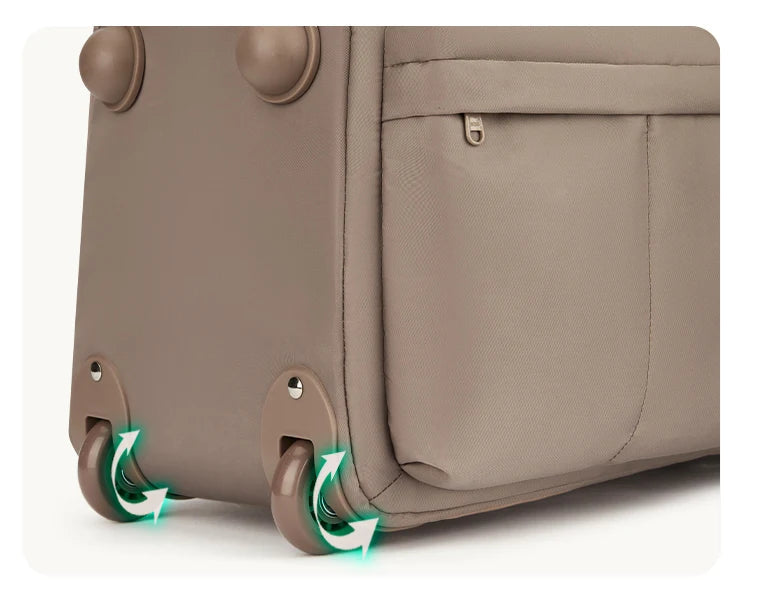 Sac de voyage femme tendance a roulette