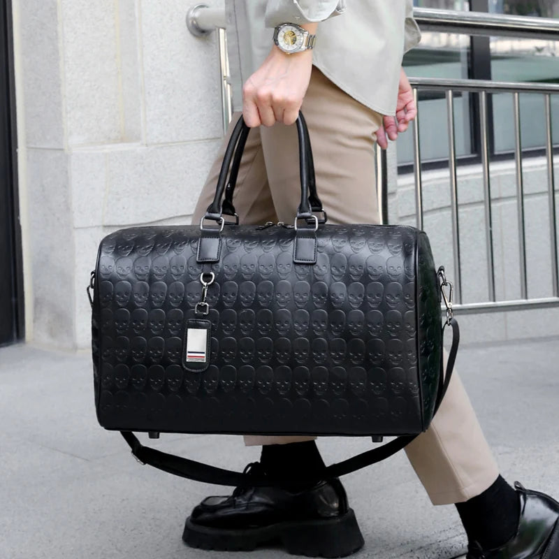 Sac de voyage tete de mort