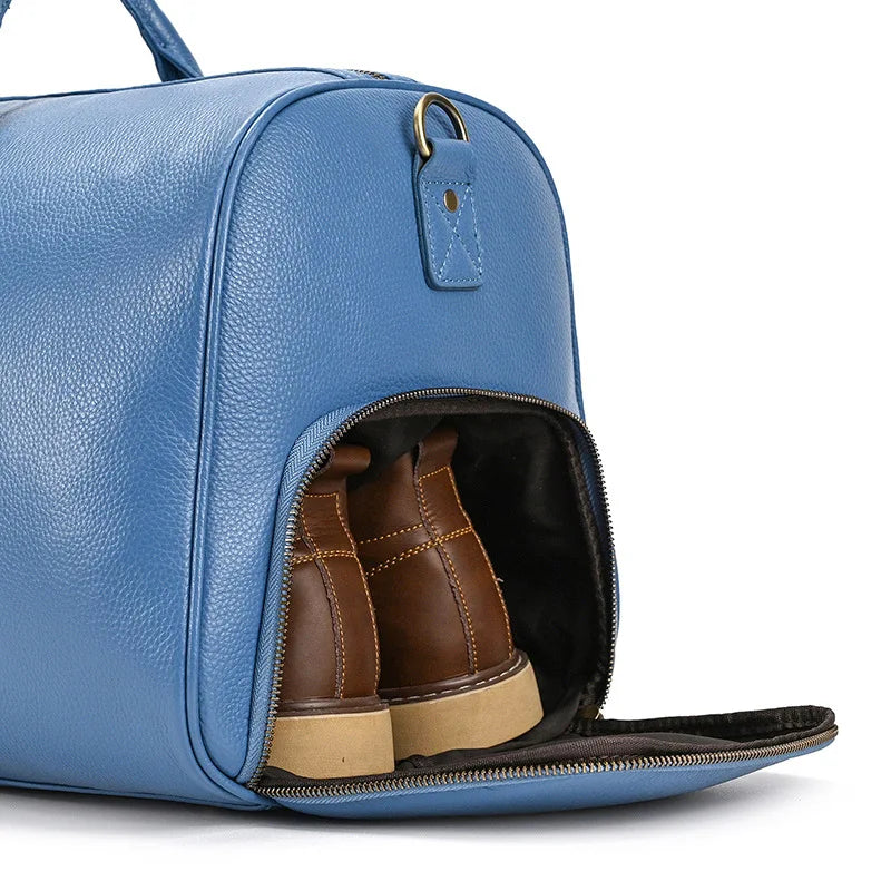 Sac de voyage femme bleu