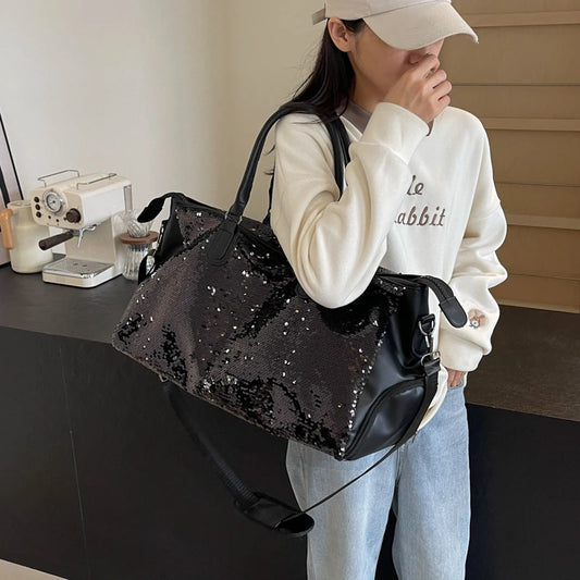 Sac de voyage femme simili cuir