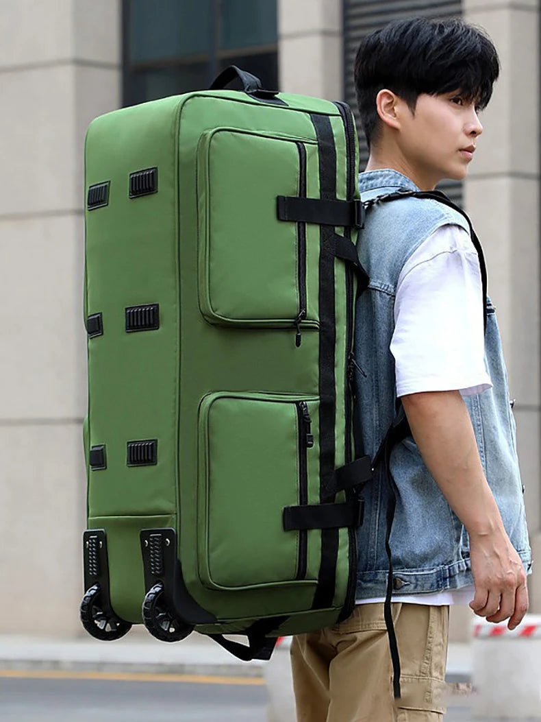 Sac de voyage homme vert