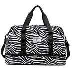 Sac de voyage zèbre