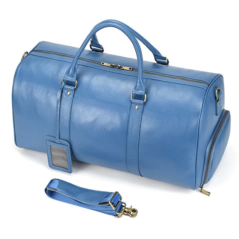 Sac de voyage femme bleu