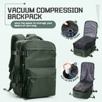 Sac a dos de voyage sous vide