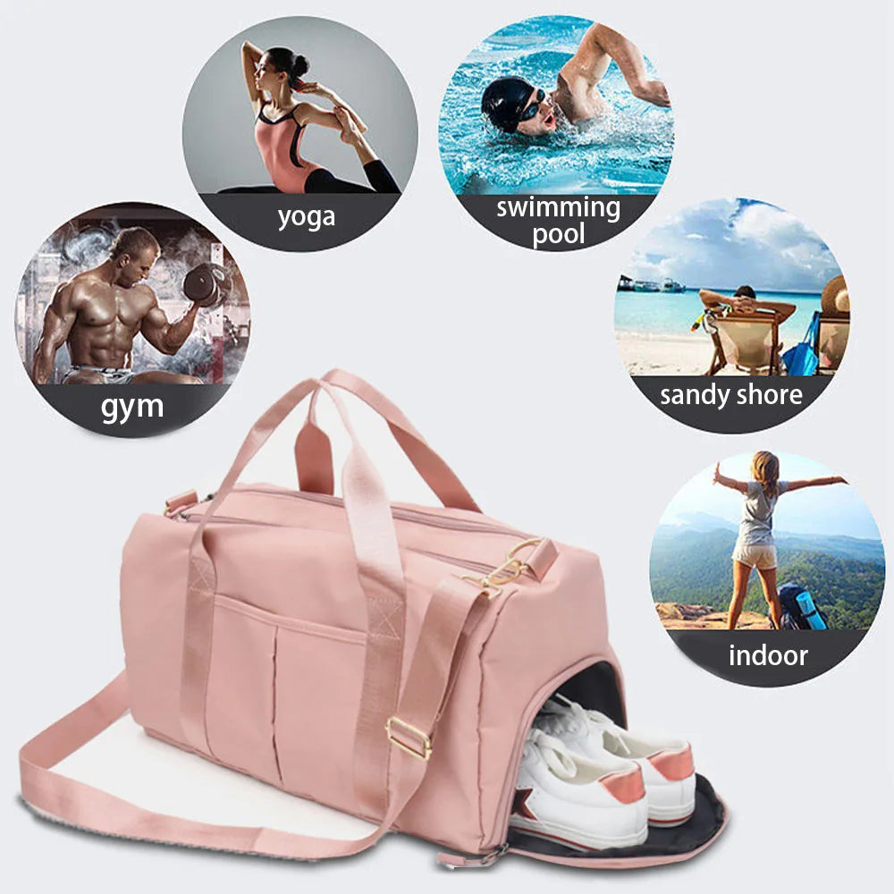 sac de voyage femme avec compartiment chaussures
