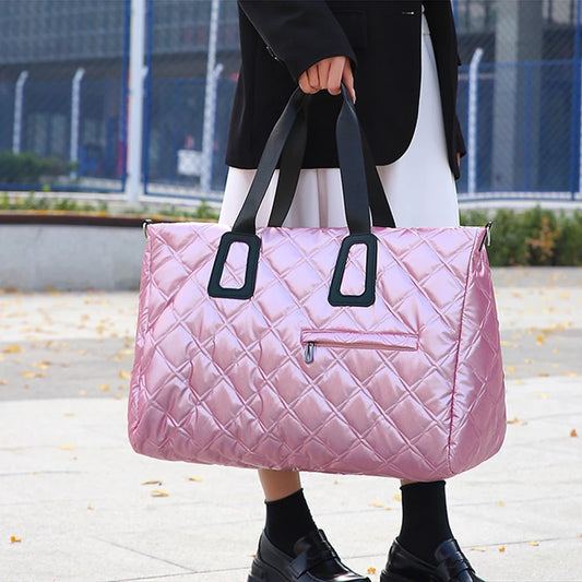 Sac de voyage matelassé femme