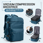 Sac a dos de voyage sous vide