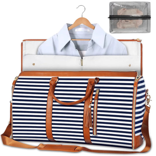 Sac de voyage rayé