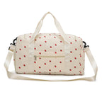 Sac de voyage côtelé