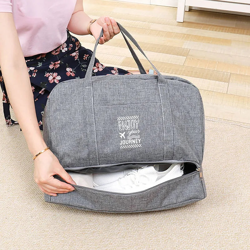 Sac voyage gris