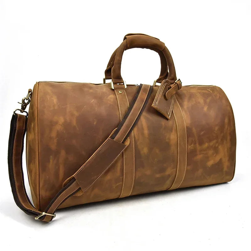 Sac de voyage homme marron