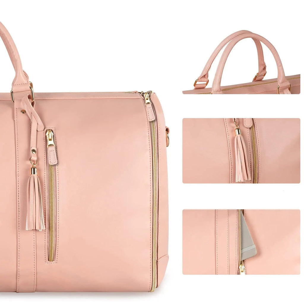 Sac de voyage femme beige