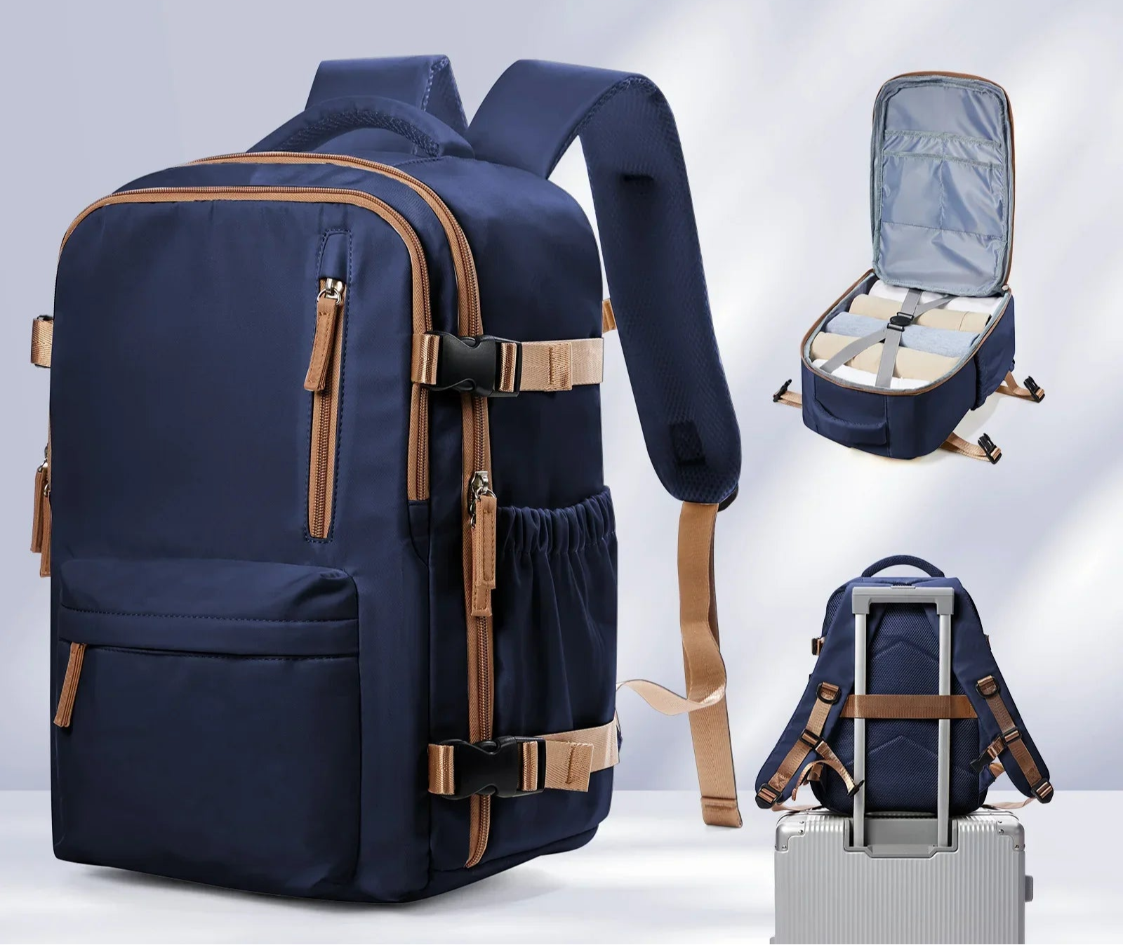 Sac de voyage homme bleu | Le-sac-du-voyageur.fr