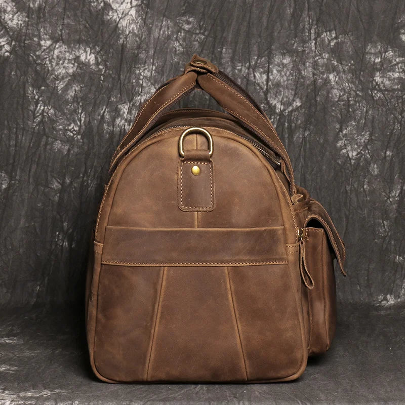 Sac voyage weekend homme cuir