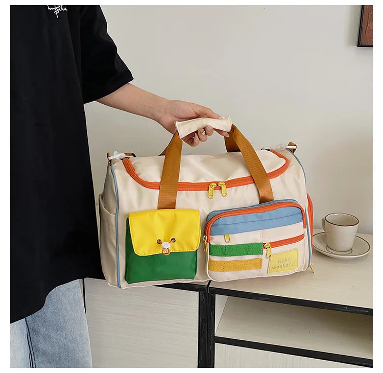 Sac de voyage femme coloré