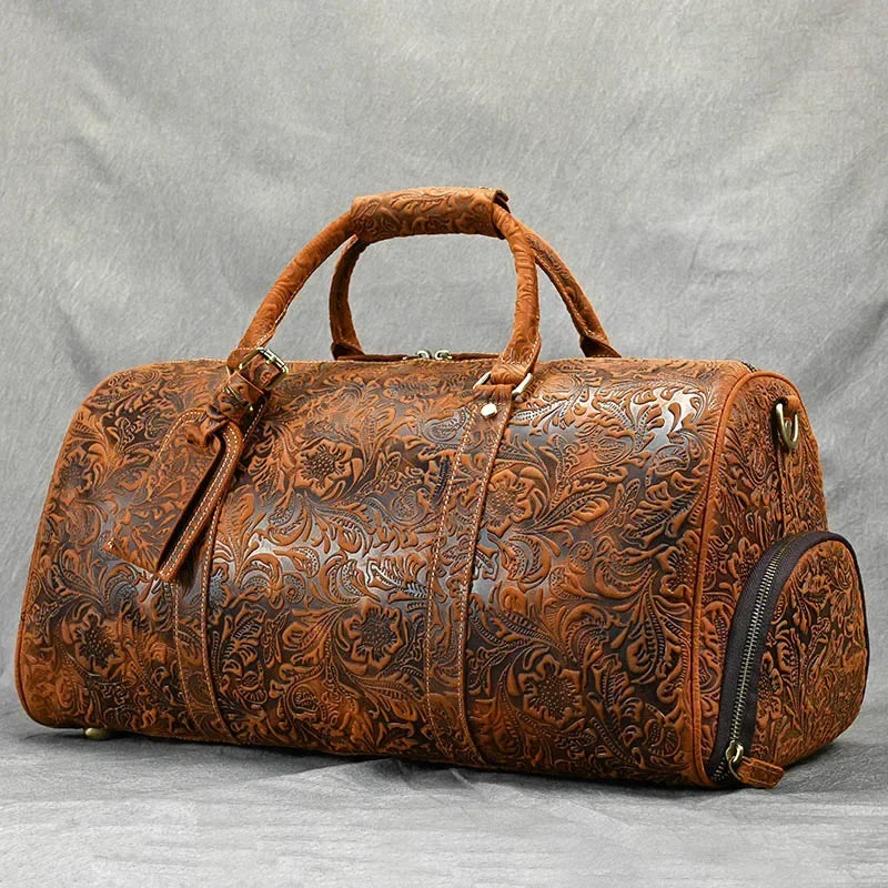 Sac de voyage homme cuir vintage