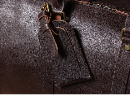 Sac de voyage homme noir cuir