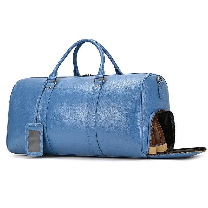 Sac de voyage femme bleu