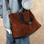 Sac de voyage femme daim