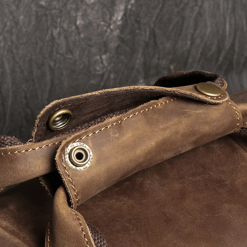 Sac voyage weekend homme cuir